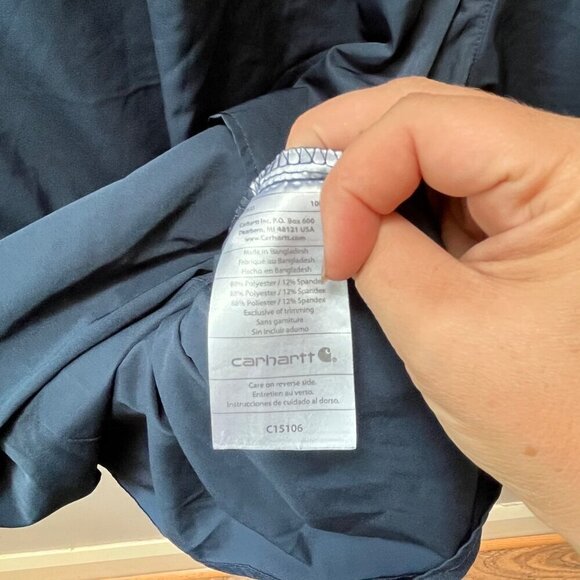 Carhartt‎ Men's Force Liberty V-Neck Slim Fit Short sleeve Scrub Top- Size XXL - Picture 4 of 5